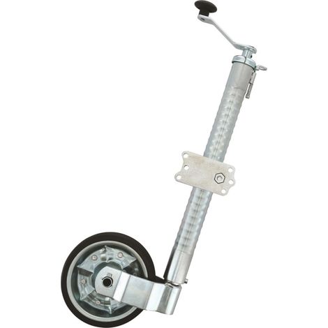 Roue jocket striee charge lourde de 48 mm de diamètre + bride