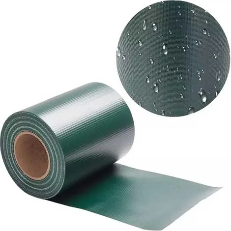 Bande de séparation occultante en PVC 19x20 cm - 450 g/m² (1/5)