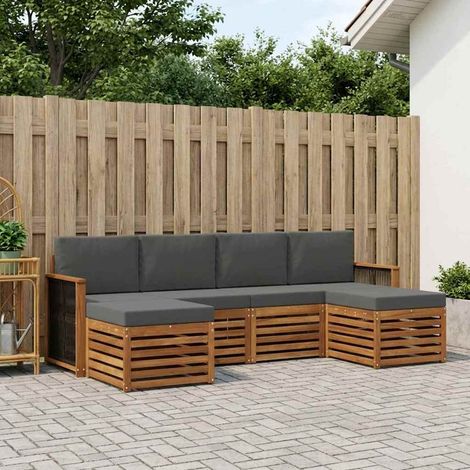 vidaXL Sofagarnituren Massivholz Akazie (1/5)