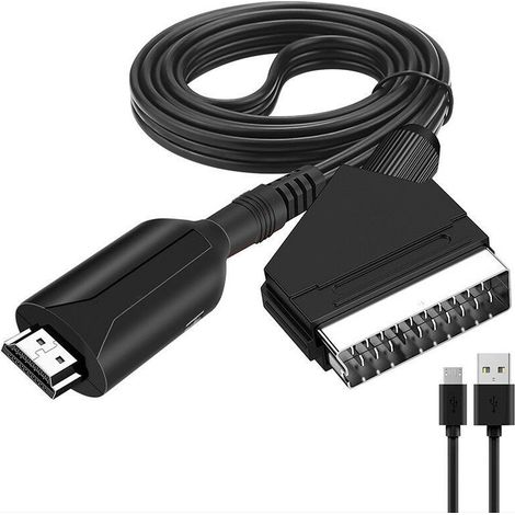 Convertisseur péritel vers Hdmi adaptateur Audio vidéo pour Hdtv/dvd/décodeur/ps3/pal/ntsc Starlight - RWConvertisseur de tension (1/5)
