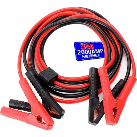 3M Starthilfekabel, 2000A Starthilfekabel, Autobatteriekabel, Starthilfekabel, Autobatterieklemmen, Autobatterieklemmen für Benzin- und Dieselmotoren