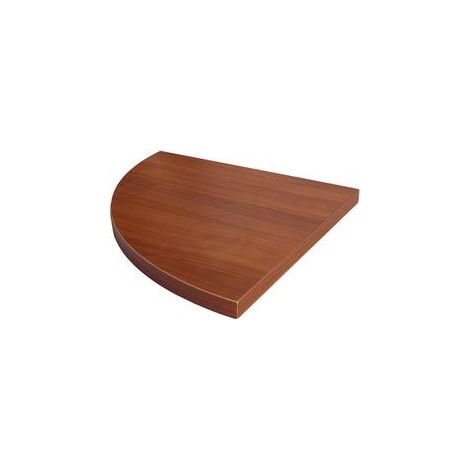 MENSOLA IN TRUCIOLARE AD ANGOLO 'ECOPAN ANGOLO' 35 x 35 x 1,8 - noce medio- 5 pezzi