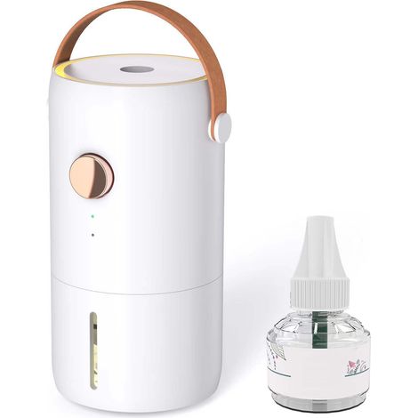 Répulsif intelligent blanc portable, veilleuse électrique silencieuse anti-insectes pour chambre à coucher (1/5)