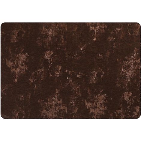 Set de table en cuir réutilisable – Résistant à la chaleur et antidérapant – pour la cuisine et les repas à la maison