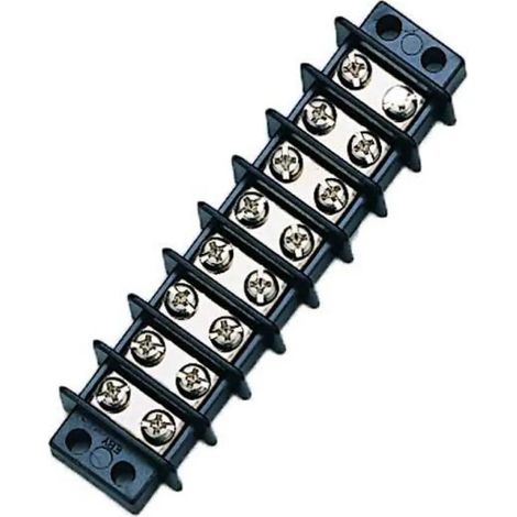 Accessori di connessione aaa 4 contatti nichelato compatibile guida DIN
