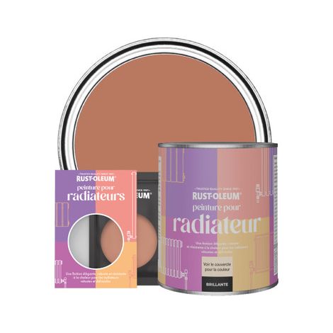 Peinture pour Radiateur, Finition Brillante - Sienne (1/3)