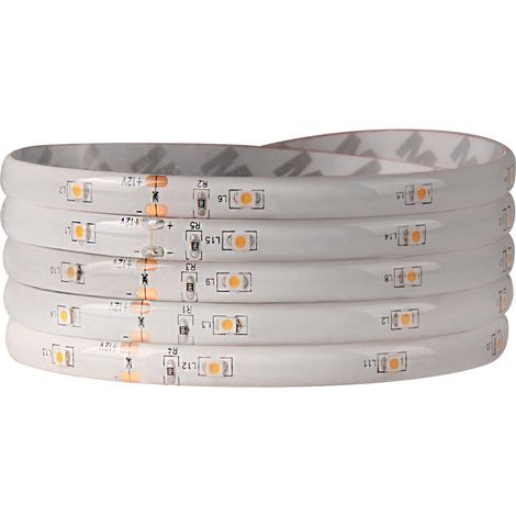 Ruban LED 12V 5m IP44 3000K 425lm Polux (1/5)