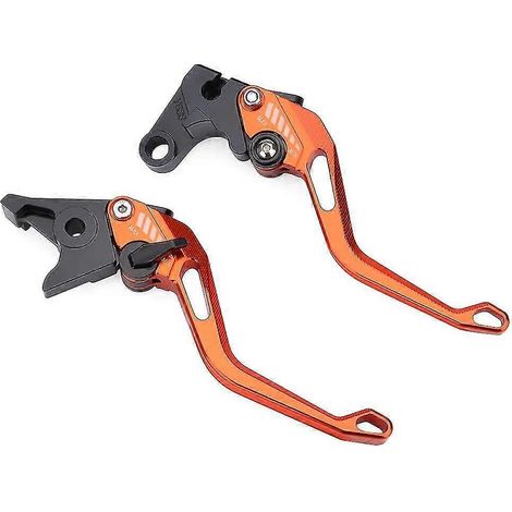 Motorrad-Brems- und Kupplungshebel für Yamaha YZF R3 R25 MT-25 MT-03 2015-2022 YZFR3 YZFR25 MT25 MT03 MT 03 25 YZF-R3 YZF-R25 – Orange (1/5)