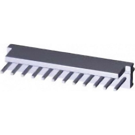 TE Connectivity Barrette mâle (standard) série MTA-100 Nbr total de pôles 12 1-640454-2 1 pc(s)