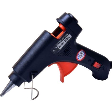 Pistolet à Colle, colle thermofusible 20 W avec bâtons de 7 Glue (1/5)