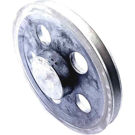 Poulie trapézoïdale aluminium moyeu plein SPZ160/1ALU