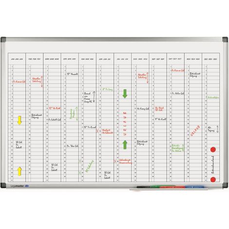 Legamaster, Planning annuel Premium, planning mensuel