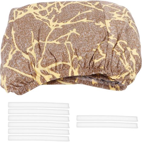 Housse de Canapé Polyester Extensible Protection Anti-taches et Poussière Lavable en Machine 2 Places Beige Clair (1/5)