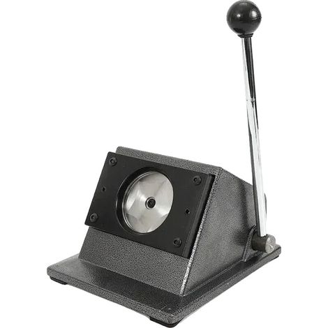 Knopfhersteller, Robuste Edelstahlkonstruktion, Effizientes Schneidwerkzeug, schwarz (1/2)