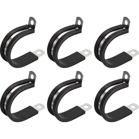 6pcs Collier de Serrage (32mm) 304 Inox Acier Attache Grillage (1/4)