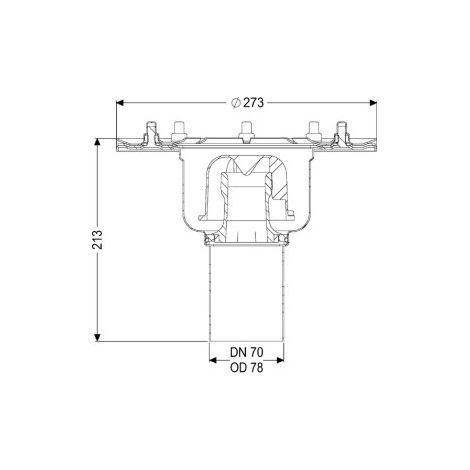 KESSEL 54210 Corps de base Ferrofix