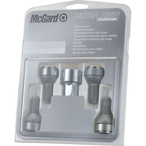 4 VIS ANTIVOL SL MCGARD M12X1.5/ R12/ LONG. 24.1MM/ Ø17MM