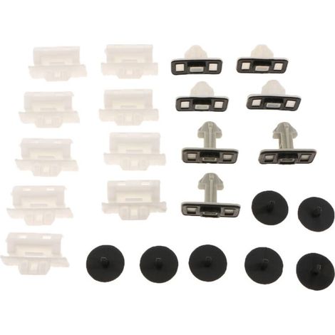 Adecuado para un juego de clips de fijación de faldones laterales, aplicable a los modelos Audi A6, C7, A7 2012-2018, 4G0898909 4G0 898 909