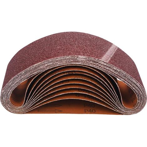 Juego de 10 correas sin fin P80  Kraft&Dele