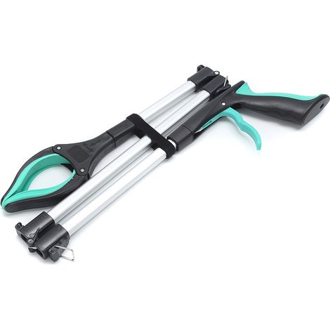 Poubelle pliable en aluminium, de couleur verte, pour une utilisation pratique lors des travaux d'entretien, de réparation et de bricolage.-AquaForge (1/5)
