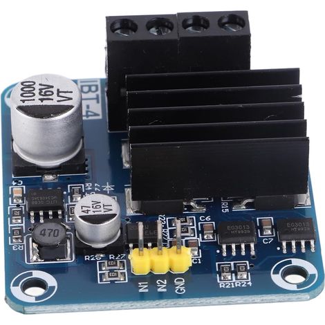 Module pilote de moteur de pont en H 50 A Conception MOSFET robuste pour un contrôle moteur fluide Compatible 3,3 V à 12 V (1/5)