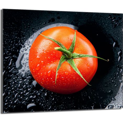 Glasschutzplatte für den Herd 60x52 Tomate (1/5)