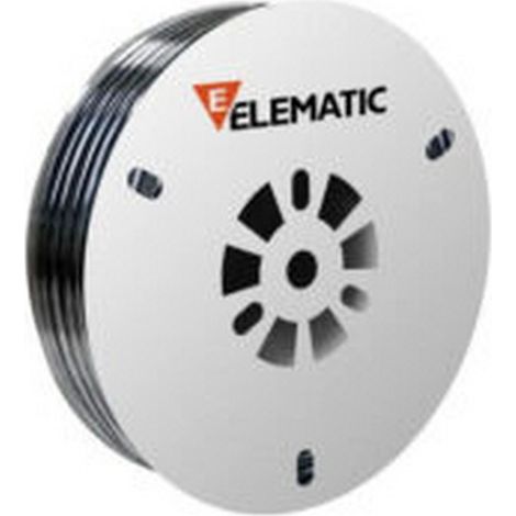 Guaina Termorestringente Et 100 Nera 6,4 / 3,2 ( Elematic Itw Cod. 12253064 )