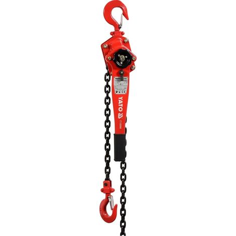 Palan à chaîne, palan à levier 6t, 1,5m