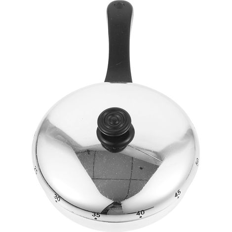 Toyvian Minuteur Pratique Cuisine en Acier Inoxydable Alarme Sonore (1/5)
