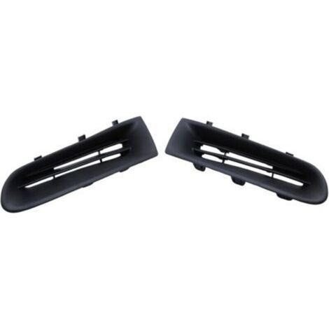 Kühlergrill für die linke und rechte Frontstoßstange für Renault Clio MK3 2005-2009 7701208684 - Schwarz ABS (links) (1/5)