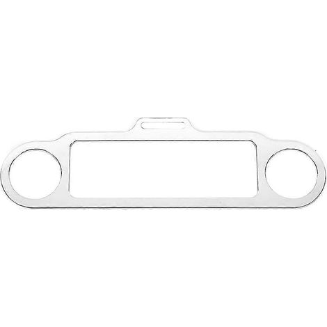Cache décoratif pour tableau de bord de moto, compatible avec les trikes de 1986 et plus récents (argenté) (1/5)