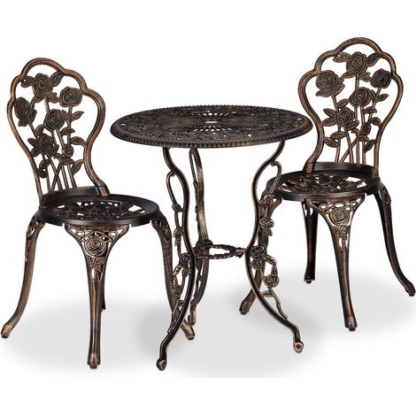 Conjunto de muebles de jardín de 3 piezas