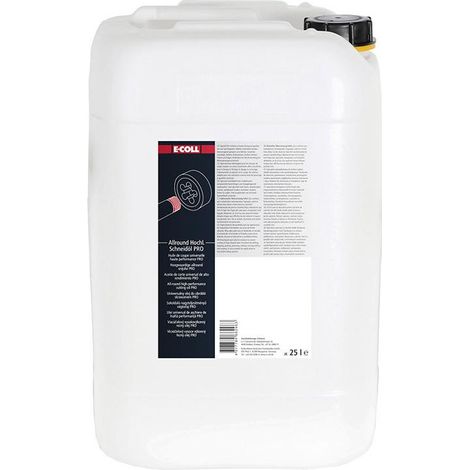 Universal Cutting Oil (alto contenido de aceite) Pro 25L sin cloro de colgación electrónica (por 12)
