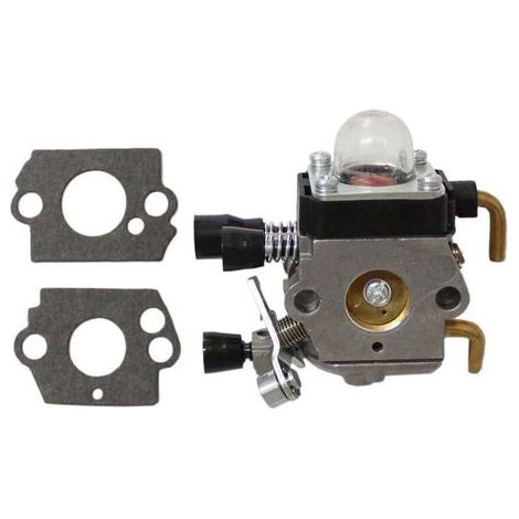 OxoxO Carburateur avec Joints pour Coupe-Bordures Stihl FS38 FS45 FS46 FS55 FS74 FS75 FS76 FS80 KM85 (1/2)