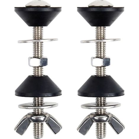 Kit de Fixation pour Réservoir Toilette   Boulons en Laiton Massif pour WC, Installation Facile