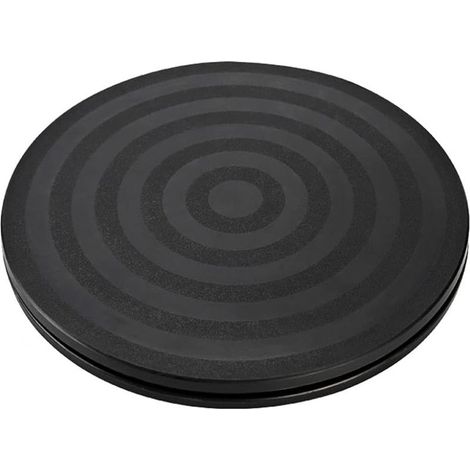 1 Pièce Plateau tournant, Support pivotant 360°, Base ronde plastique, Pour TV et objets divers (1/5)