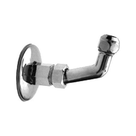 Raccord coude sous lavabo complet 1 / 2x10