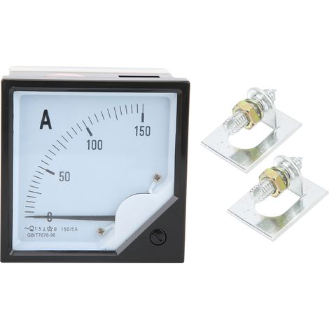 Ampèremètre À Pointeur AC - 6L2 - 150 A / 5 A - Pour Tableau De Contrôle Électrique - 1 Pièce (1/5)