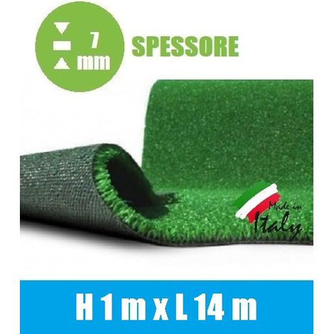 Prato Sintetico h 1,00 X14 mt -Evento Matrimonio Spessore:7 mm