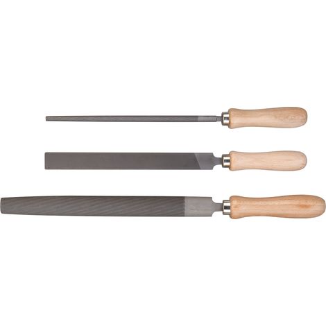 ULMIA Feilen-/Raspelsatz 3 Werkzeuge Holzbearbeitung Ergonomisches Design 439