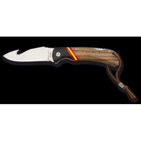Couteau skinner Albainox manche bois ergonomique usage professionnel