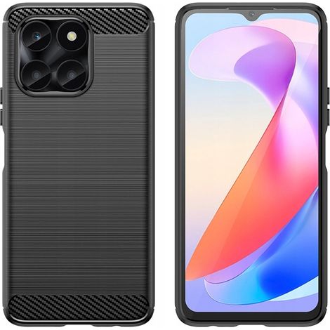 Funda de carbono para Honor X6a - Negra (1/5)