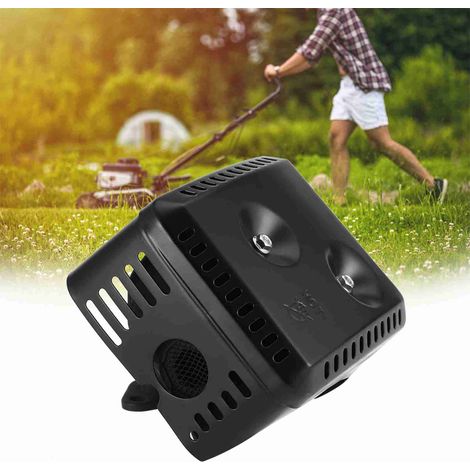 Système d'échappement avec silencieux et écran thermique pour GX120, GX160 et GX200 (5,5 et 6,5 CV). (1/5)
