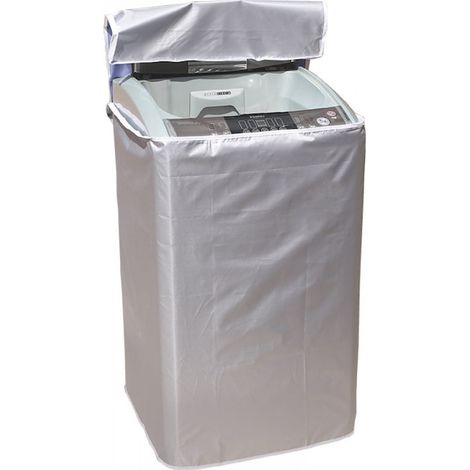 Couvercle pour lave-linge, universel, étanche, protection solaire, protection complète contre les chocs (1/4)
