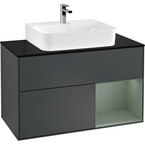 Villeroy & Boch G122GMHG Meuble sous-lavabo Finion G12 (1/2)