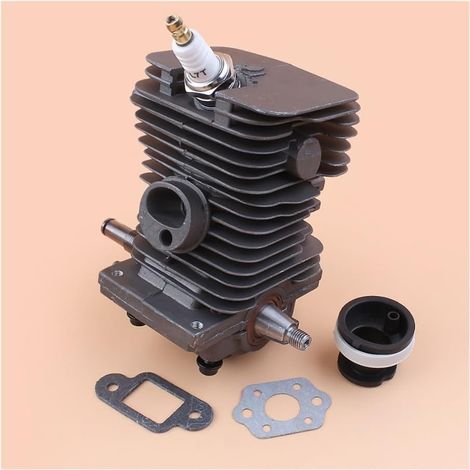 Zylinder-Kolben-Kurbelwelle 38 mm, passend for MS170, MS180, 018 Kettensägenmotor (1/2)