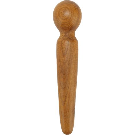 Bâton de massage réflexologie plantaire en bois - Outil de santé traditionnel, manuel pour thérapie des pieds (1/5)