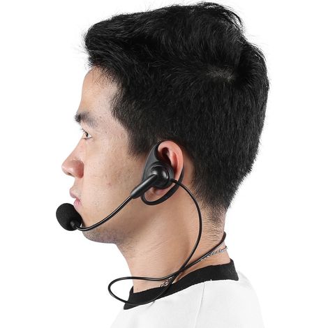 Écouteur Bluetooth Moto avec Crochet Oreille pour Intercom V6 V4, Casque Audio Filaire 3.5mm (1/5)