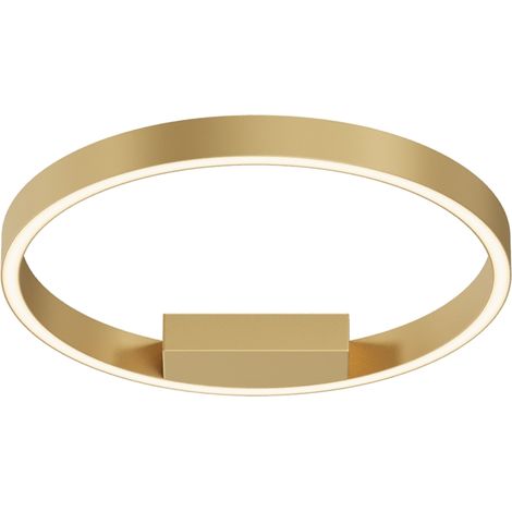 Plafoniera LED ring moderna ottone/bianco 24W Maytoni RIM (1/2)