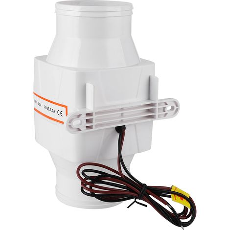 Ventilateur de cale marin en ligne de 3 pouces, silencieux et puissant, pour yacht, bateau et camping-car (12 V) (1/5)